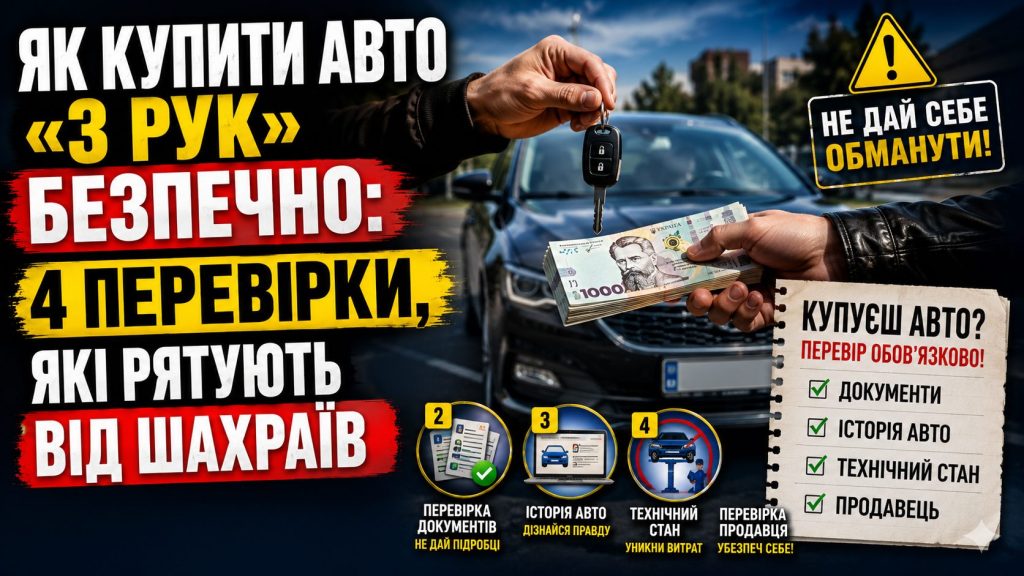 Перевірка вживаного авто перед покупкою в Україні