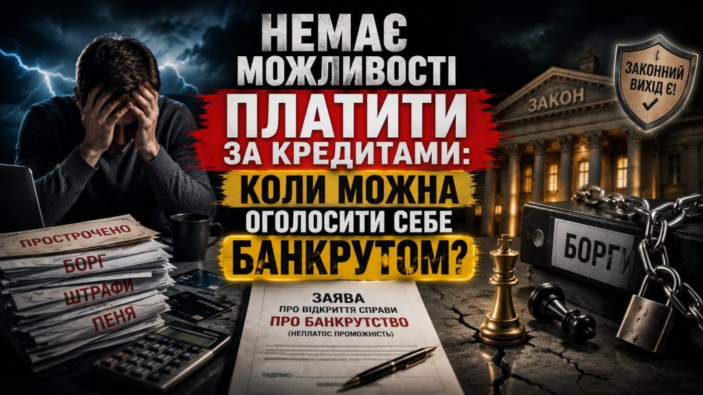 Банкрутство фізичної особи в Україні 2025 – умови, етапи, наслідки