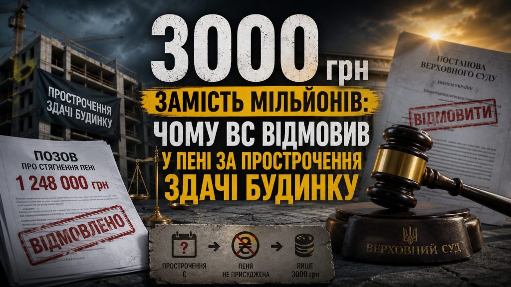 Незавершений житловий будинок на тлі документів про купівлю-продаж майнових прав на квартиру