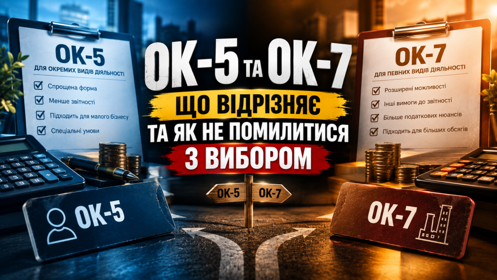 Дві довідки Пенсійного фонду України ОК-5 та ОК-7 на столі поруч із паспортом